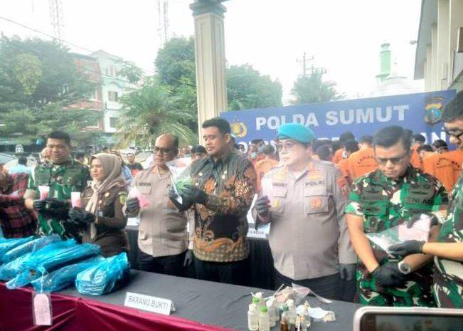 Sepanjang Januari 2025, Polrestabes Medan Ungkap 45 Kasus Narkoba